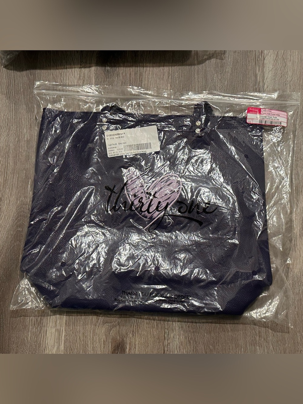 Purple Thirty-One Around Town Tote